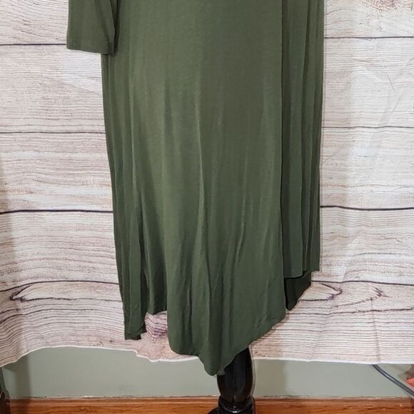 Caralese Asymmetrical Handkerchief Hem Tunic Dress Size Large‎ - Picture 12 of 15